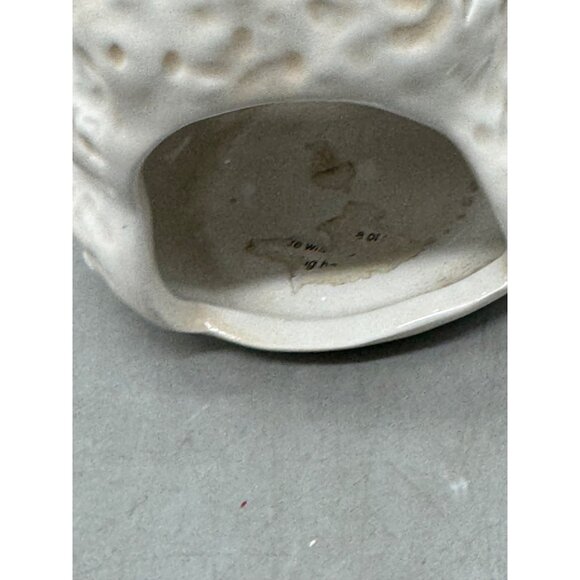 Hallmark Christmas Ceramic Snowman Tealight Candle Holder 6" Tall Used READ - Picture 6 of 8